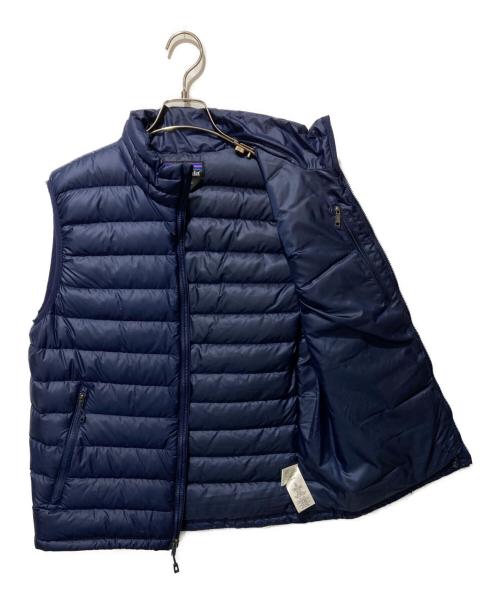 Patagonia（パタゴニア）Patagonia (パタゴニア) Down Sweater Vestダウン セーター ベスト ネイビー サイズ:Ｍの古着・服飾アイテム