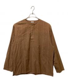 SEEALL（シーオール）の古着「SMOK T-SHIRTS」｜ブラウン