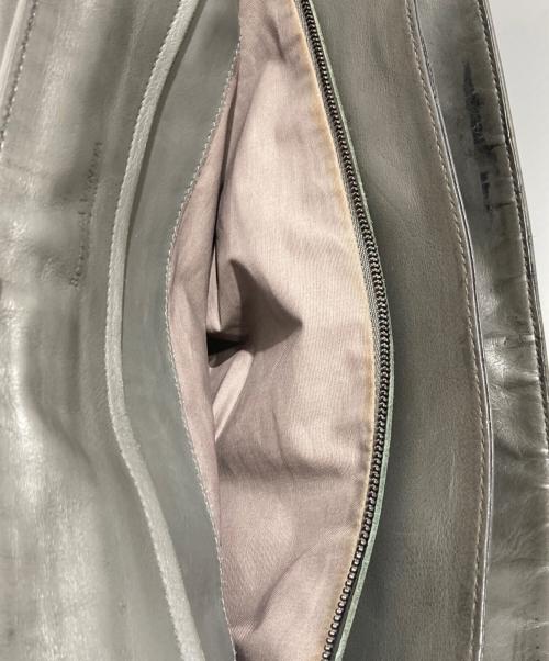 BOTTEGA VENETA（ボッテガベネタ）BOTTEGA VENETA (ボッテガベネタ) イントレチャート ビジネスバッグ グレーの古着・服飾アイテム