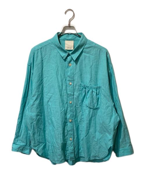 refomed（リフォメッド）refomed (リフォメッド) WRIST PATCH WIDE SHIRT グリーン サイズ:2の古着・服飾アイテム