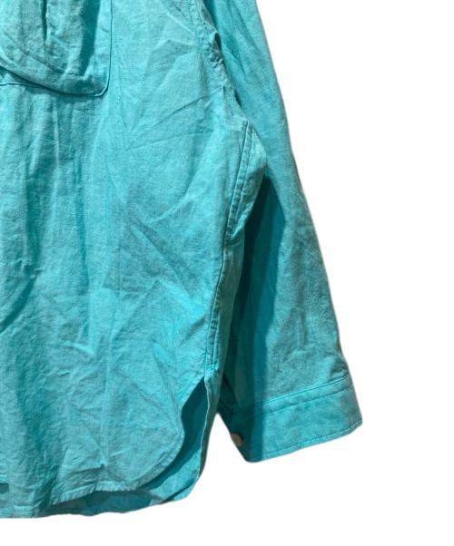 refomed（リフォメッド）refomed (リフォメッド) WRIST PATCH WIDE SHIRT グリーン サイズ:2の古着・服飾アイテム