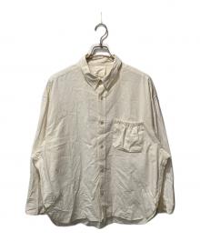 refomed（リフォメッド）の古着「WRIST POCKET WIDE SHIRT」｜ホワイト
