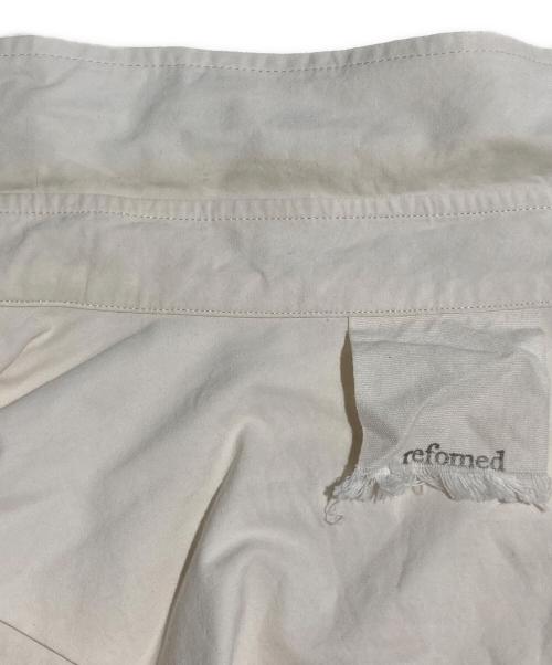 refomed（リフォメッド）refomed (リフォメッド) WRIST POCKET WIDE SHIRT ホワイト サイズ:2の古着・服飾アイテム