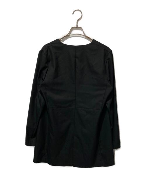 INDIVI（インディヴィ）INDIVI (インディヴィ) スーツライクプルオーバー ブラック サイズ:38の古着・服飾アイテム