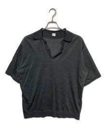 mocT（モクティ）の古着「スキッパーカットソー」｜ブラック