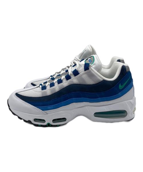 NIKE（ナイキ）NIKE (ナイキ) AIR MAX 95 BIG BUBBLE ホワイト×ネイビー サイズ:26.5の古着・服飾アイテム
