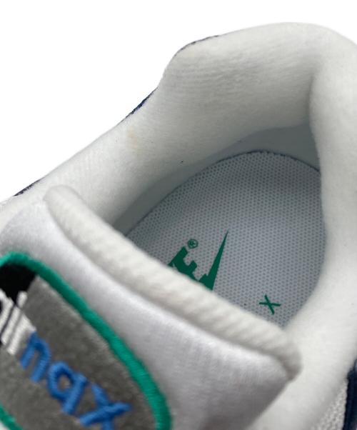 NIKE（ナイキ）NIKE (ナイキ) AIR MAX 95 BIG BUBBLE ホワイト×ネイビー サイズ:26.5の古着・服飾アイテム