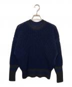 CFCLシーエフシーエル）の古着「LATTICE PULLOVER」｜ネイビー