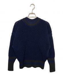 CFCL（シーエフシーエル）の古着「LATTICE PULLOVER」｜ネイビー