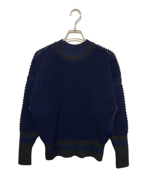 CFCL（シーエフシーエル）CFCL (シーエフシーエル) LATTICE PULLOVER ネイビー サイズ:1の古着・服飾アイテム