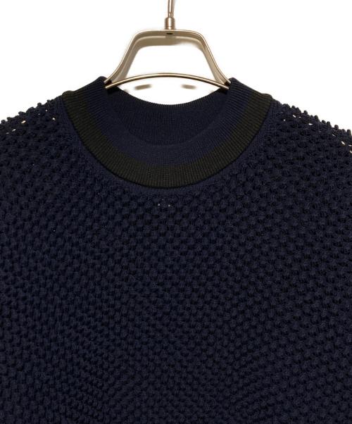 CFCL（シーエフシーエル）CFCL (シーエフシーエル) LATTICE PULLOVER ネイビー サイズ:1の古着・服飾アイテム