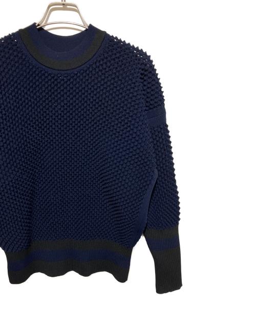 CFCL（シーエフシーエル）CFCL (シーエフシーエル) LATTICE PULLOVER ネイビー サイズ:1の古着・服飾アイテム