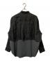 STUDIOUS (ステュディオス) N.HOOLYWOOD (エヌ ハリウッド) 別注 SWITCHING L/S SHIRT ブラック サイズ:40：14000円