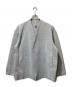 CFCL（シーエフシーエル）の古着「MILAN COLLARLESS DOUBLEBREASTED BOXY JACKET」｜グレー