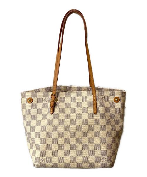 LOUIS VUITTON（ルイ ヴィトン）LOUIS VUITTON (ルイ ヴィトン) トートバッグ　カバPM ホワイトの古着・服飾アイテム