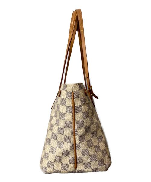 LOUIS VUITTON（ルイ ヴィトン）LOUIS VUITTON (ルイ ヴィトン) トートバッグ　カバPM ホワイトの古着・服飾アイテム