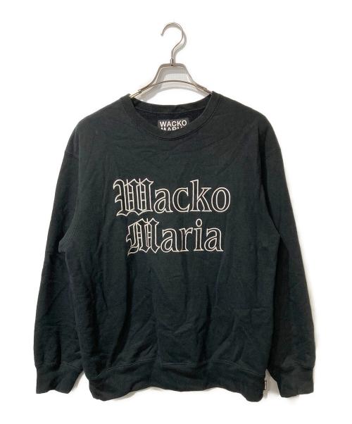 WACKO MARIA（ワコマリア）WACKO MARIA (ワコマリア) HEAVY WEIGHT CREW NECK SWEAT SHIRT ブラック サイズ:Mの古着・服飾アイテム