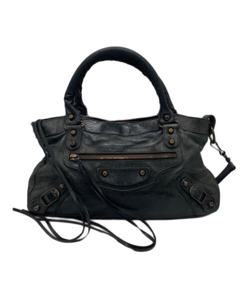 BALENCIAGA（バレンシアガ）BALENCIAGA (バレンシアガ) ハンドバッグ ザファースト ブラックの古着・服飾アイテム