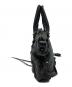 BALENCIAGA (バレンシアガ) ハンドバッグ ザファースト ブラック：60000円