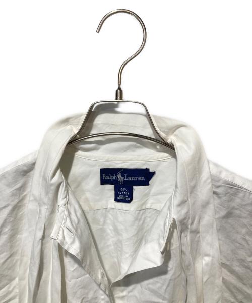 RALPH LAUREN（ラルフローレン）RALPH LAUREN (ラルフローレン) ボウタイシャツ ホワイト サイズ:SIZE 12の古着・服飾アイテム