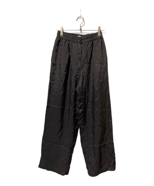CLANE（クラネ）CLANE (クラネ) SHEER AIRY PANTS ブラック サイズ:SIZE2の古着・服飾アイテム