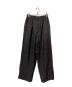 CLANE（クラネ）の古着「SHEER AIRY PANTS」｜ブラック