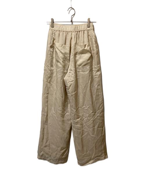 CLANE（クラネ）CLANE (クラネ) SHEER AIRY PANTS ベージュ サイズ:SIZE1の古着・服飾アイテム