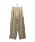 CLANE（クラネ）の古着「SHEER AIRY PANTS」｜ベージュ