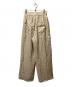 CLANE (クラネ) SHEER AIRY PANTS ベージュ サイズ:SIZE1：9000円