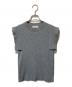 CLANE（クラネ）の古着「SQUARE SLEEVE KNIT TOPS」｜グレー