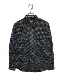 BLACK COMME des GARCONS（ブラックコムデギャルソン）の古着「ドット柄シャツ」｜ブラック