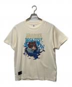 ARABAKI ROCK FEST×glambアラバキロックフェス×グラム）の古着「ピノコプリントTシャツ」｜ベージュ