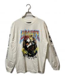 glamb×hide（グラム×ヒデ）の古着「コラボプリントカットソー」｜ホワイト