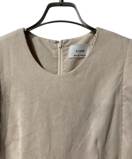 CLANE（クラネ）CLANE (クラネ) スクエアスリーブオールインワン アイボリー サイズ:2の古着・服飾アイテム
