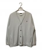 LACOSTEラコステ）の古着「1TONE CARDIGAN」｜グレー