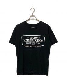 NEIGHBORHOOD（ネイバーフッド）の古着「BAR&SHIELD Tシャツ」｜ブラック