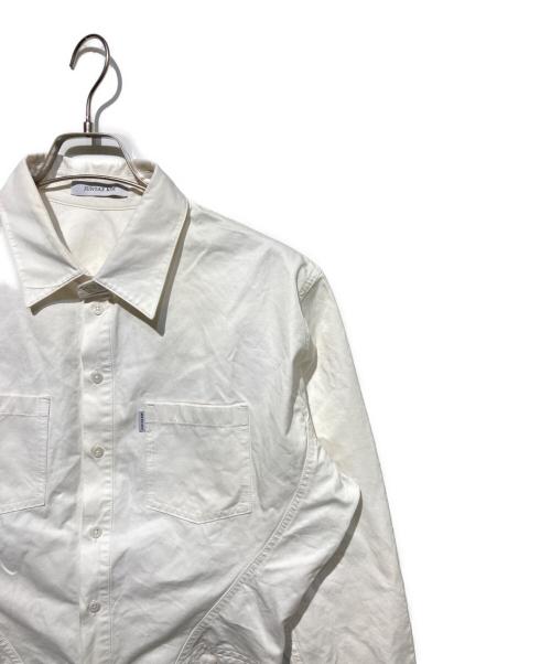JUNTAE KIM（ジュンテ キム）JUNTAE KIM (ジュンテ キム) スクエアコルセットシャツ ホワイト サイズ:Sの古着・服飾アイテム