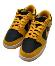 NIKE（ナイキ）の古着「DUNK LOW "IOWA" BLACK/GOLDENROD-WHITE」｜イエロー×ブラック