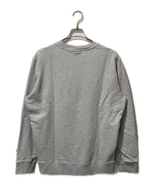 maison kitsune（メゾンキツネ）maison kitsune (メゾンキツネ) FOX HEAD PATCHスウェット グレー サイズ:XLの古着・服飾アイテム