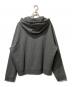 maison kitsune (メゾンキツネ) BOLD FOX HEAD PATCH OVERSIZE HOODIE グレー サイズ:L 未使用品：18000円