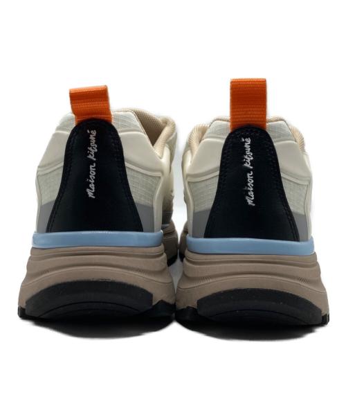 maison kitsune（メゾンキツネ）maison kitsune (メゾンキツネ) TECHNICAL RUNNER ホワイト サイズ:29cmの古着・服飾アイテム