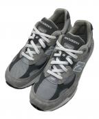 NEW BALANCEニューバランス）の古着「992ローカットスニーカー」｜グレー