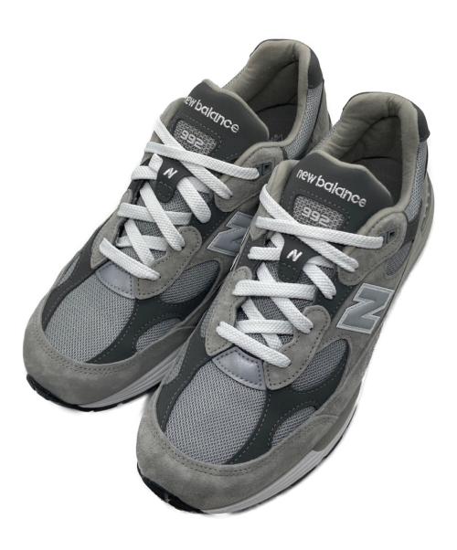 NEW BALANCE（ニューバランス）NEW BALANCE (ニューバランス) 992ローカットスニーカー グレー サイズ:27.5ｃｍの古着・服飾アイテム