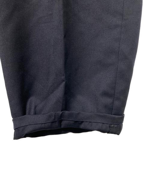 ARMANI COLLEZIONI（アルマーニ コレツィオーニ）ARMANI COLLEZIONI (アルマーニ コレツィオーニ) ワイドスラックス ネイビー サイズ:38の古着・服飾アイテム