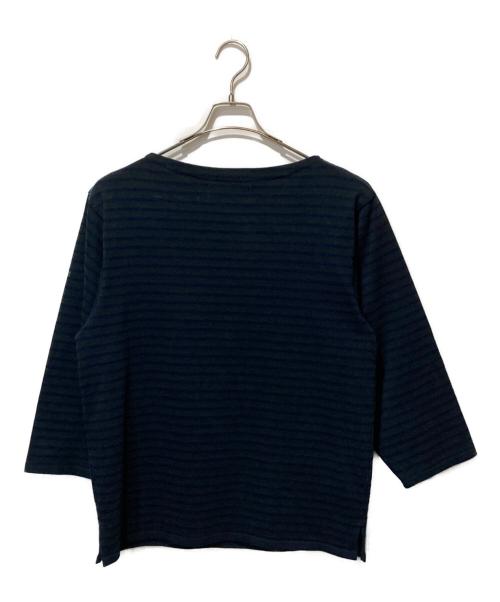 OUTIL（ウティ）OUTIL (ウティ) バスクシャツ グリーン×ネイビーの古着・服飾アイテム