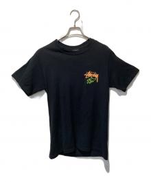 stussy（ステューシー）の古着「プリントTシャツ」｜ブラック