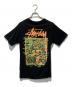 stussy (ステューシー) プリントTシャツ ブラック サイズ:Ｓ：5000円