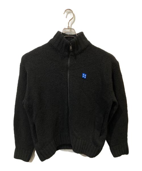 ADER error（アーダーエラー）ADER error (アーダーエラー) ニットジャケット ブラック サイズ:Ｓ 未使用品の古着・服飾アイテム