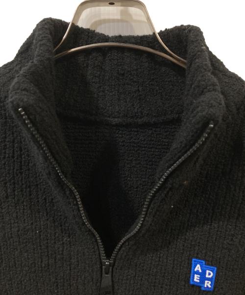 ADER error（アーダーエラー）ADER error (アーダーエラー) ニットジャケット ブラック サイズ:Ｓ 未使用品の古着・服飾アイテム