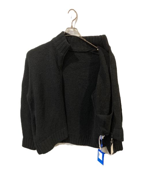 ADER error（アーダーエラー）ADER error (アーダーエラー) ニットジャケット ブラック サイズ:Ｓ 未使用品の古着・服飾アイテム
